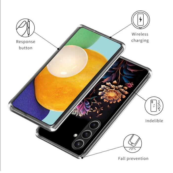 OEM - Mobilskal för Samsung Galaxy S26 Plus Tryckt mönster Shockproof TPU - Blomma