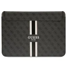 Guess - Guess Datafodral 16" Sleeve Printed Stripes - Svart