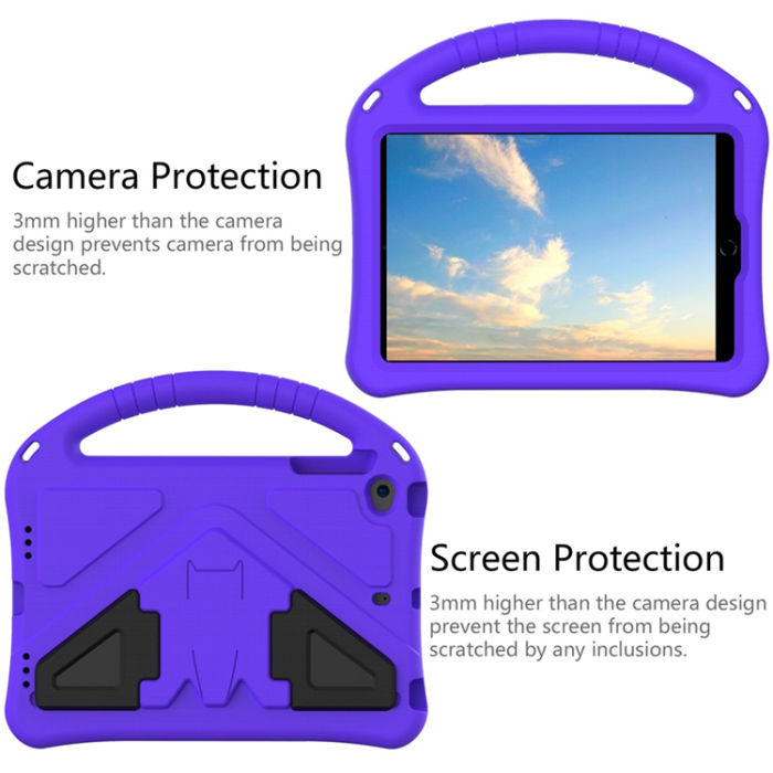 A-One Brand - iPad mini 4/5 (2019) Skal EVA Kickstand - Lila