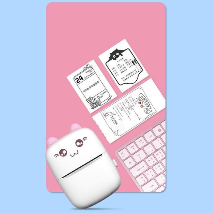 UTGATT - Thermal Skrivare Mini Cat HURC9 - Rosa