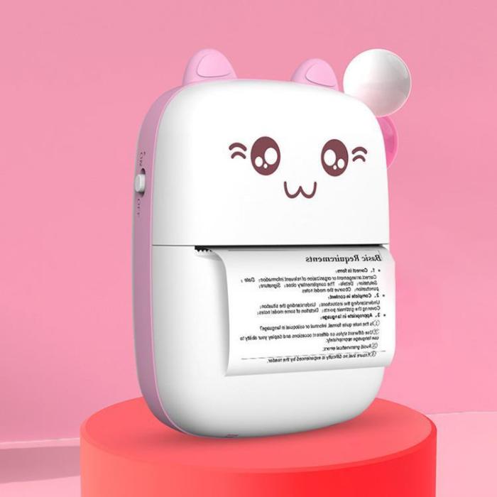UTGATT - Thermal Skrivare Mini Cat HURC9 - Rosa