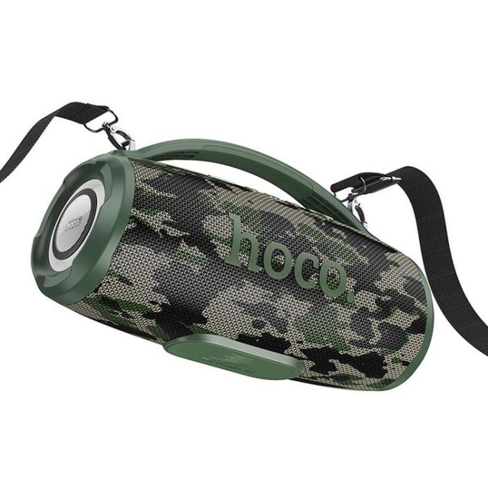 Hoco - Hoco Trådlös Högtalare Bluetooth HA4 - Kamouflagegrön
