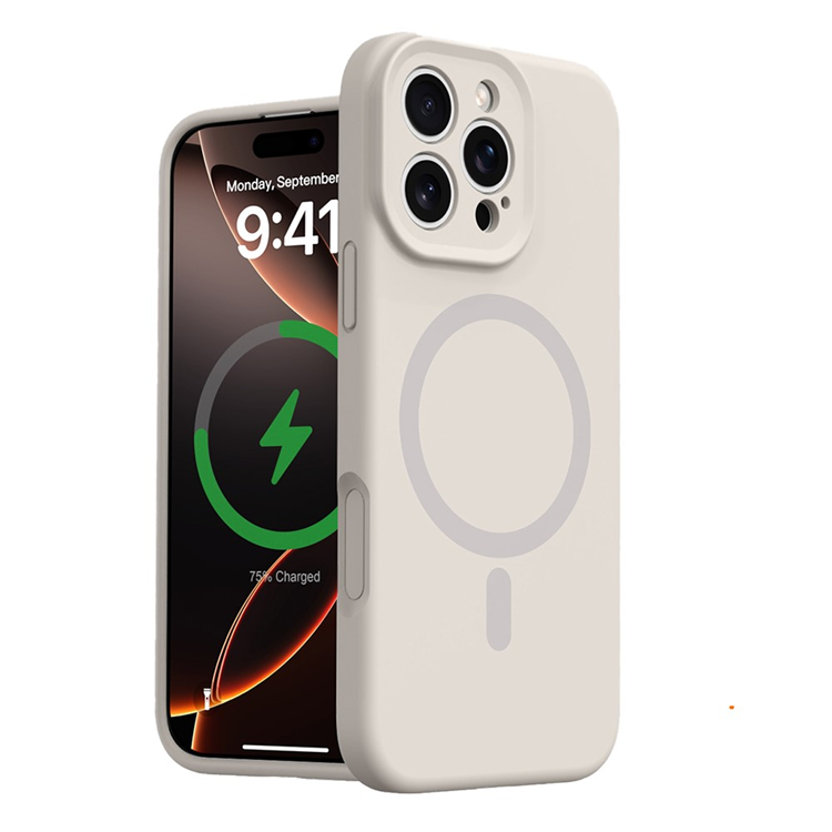 iPhone 16 Pro Max Mobilskal MagSafe Precise Cutouts - Antikvit | 2353 | AlltMobil