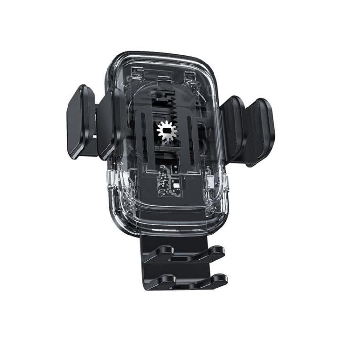 Forcell - Forcell Bilhållare till Luftventil med 15W Trådlös Laddning F-24 - Svart