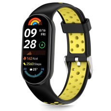 Tech-Protect - Tech-Protect Xiaomi Band 8/9/10/NFC Armband Icon - Svart/Gul