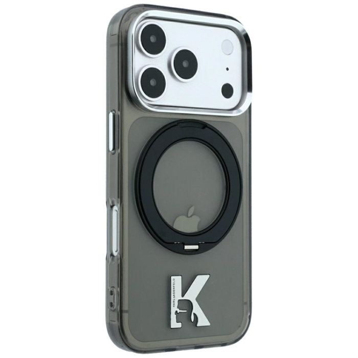 KARL LAGERFELD - Karl Lagerfeld Mobilskal För iPhone 17 Pro/18 Pro Magsafe IML Ringställ