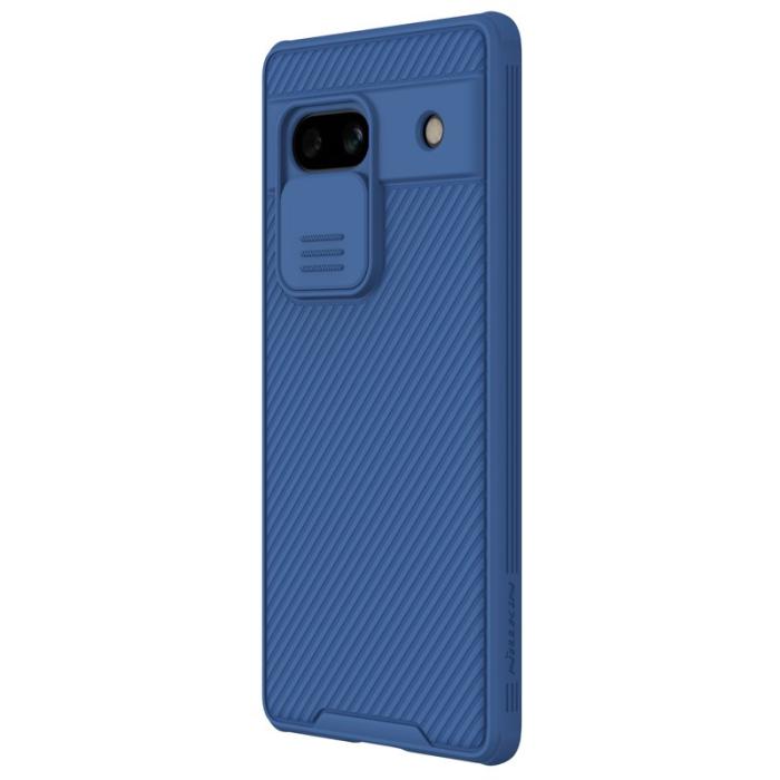 Nillkin - NILLKIN CamShield Pro Mobilskal till Google Pixel 7a med Kamera Skydd - Blå