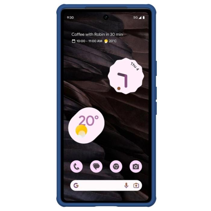 Nillkin - NILLKIN CamShield Pro Mobilskal till Google Pixel 7a med Kamera Skydd - Blå