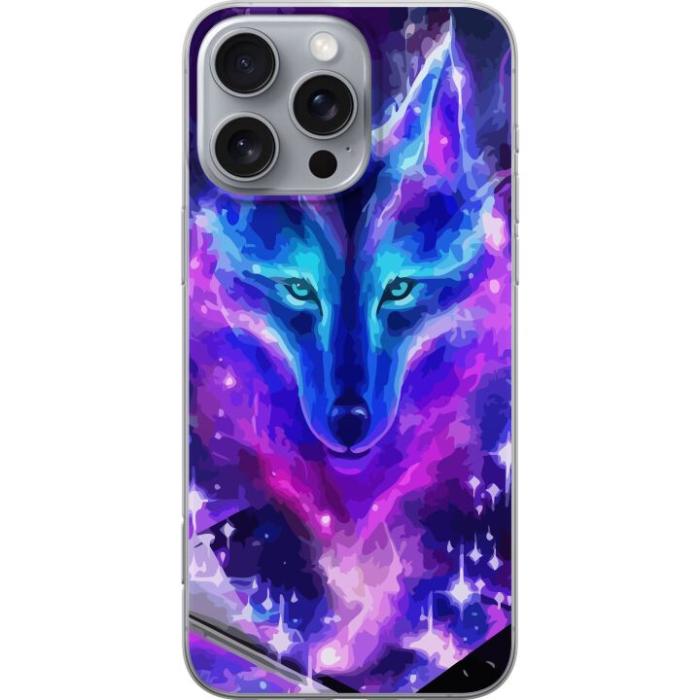 iSecrets - Mobilskal till Apple iPhone 16 Pro Max med Neon Varg