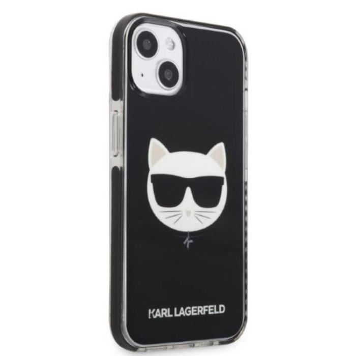 KARL LAGERFELD - Karl Lagerfeld iPhone 13 Skal Choupette Head - Svart