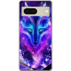 Gustaf - Mobilskal till Google Pixel 7 med Neon Varg
