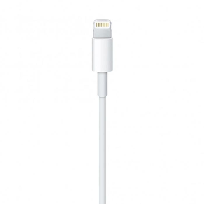 Apple - Apple USB-A till Lightning kabel 2m - Vit