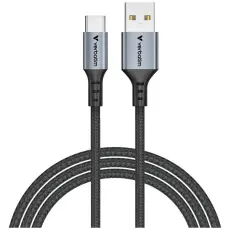 Verbatim - Verbatim USB-A Till USB-C Kabel 120cm Sync & Charge - Svart