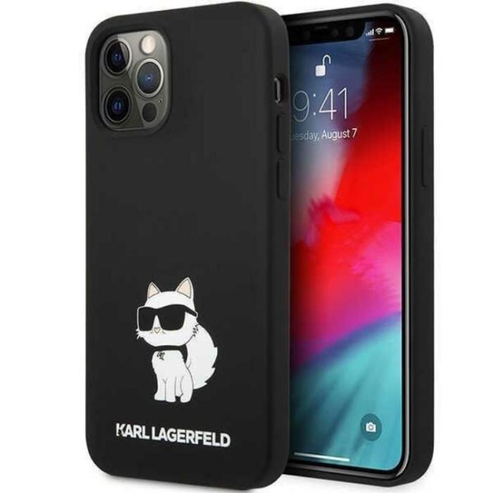 UTGATT - Karl Lagerfeld iPhone 12/12 Pro Mobilskal Silicone Choupette