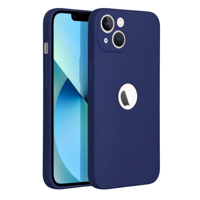OEM - Forcell iPhone 14 Plus Skal Soft Mjukplast Mörkblå