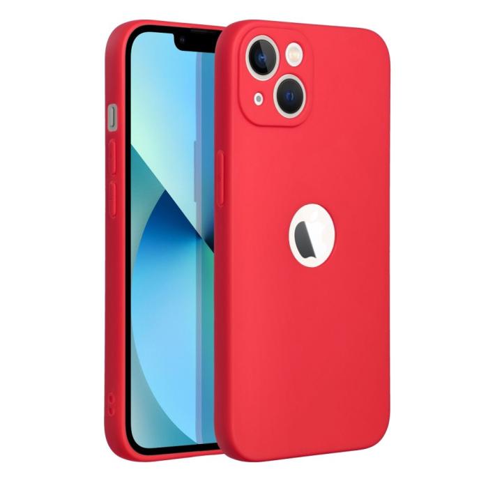 OEM - Forcell iPhone 14 Plus Skal Soft Mjukplast Röd