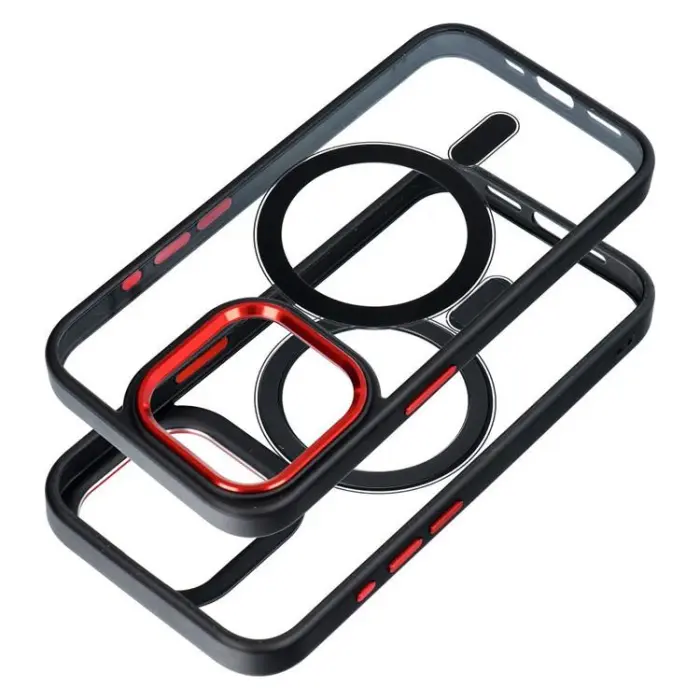 OEM - Galaxy S25 Plus Mobilskal Magsafe Color Edge - Röd