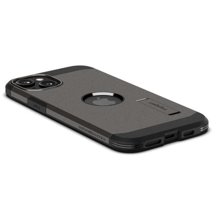 Spigen - Spigen iPhone 15 Plus Mobilskal Magsafe Tough Armor - Brun