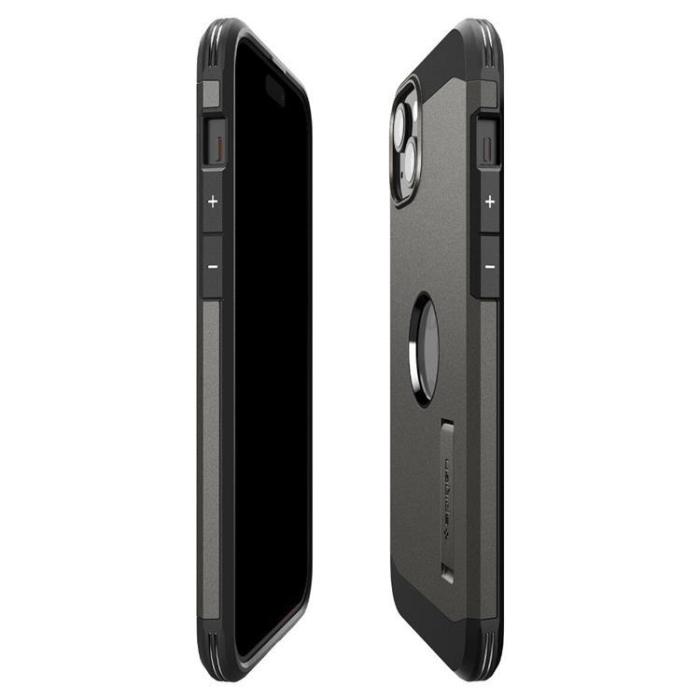 Spigen - Spigen iPhone 15 Plus Mobilskal Magsafe Tough Armor - Brun