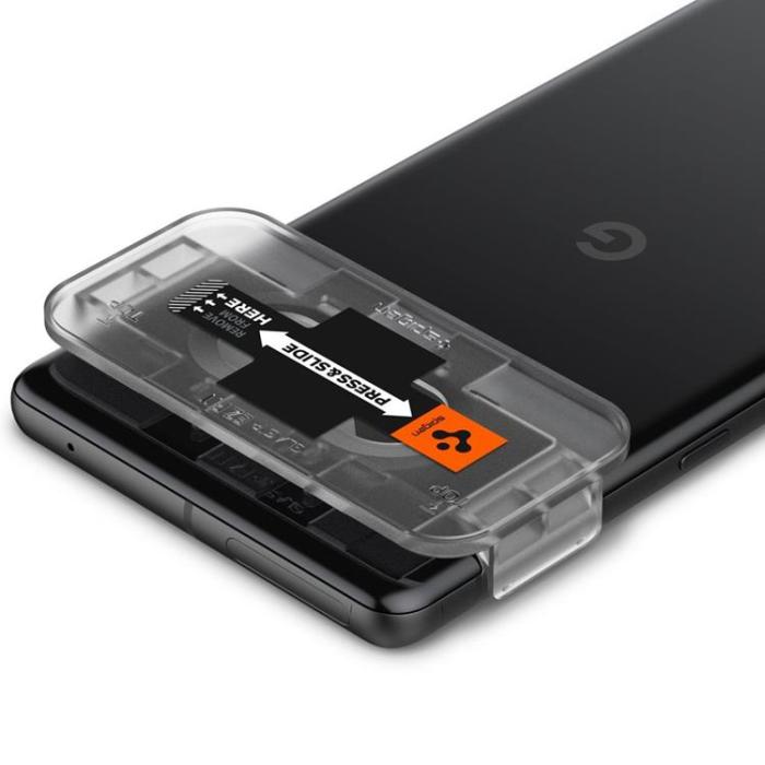 UTGATT1 - [2-Pack] Spigen Google Pixel 7 Linsskydd Härdat Glas - Svart
