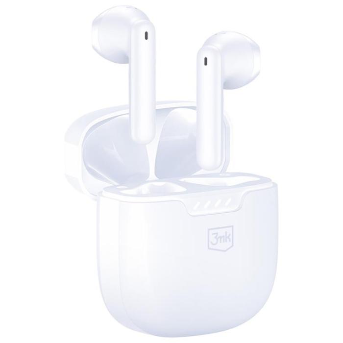 3MK - 3MK TWS In-Ear Trådlösa Hörlurar Bluetooth 5.4 Movepods - Vit