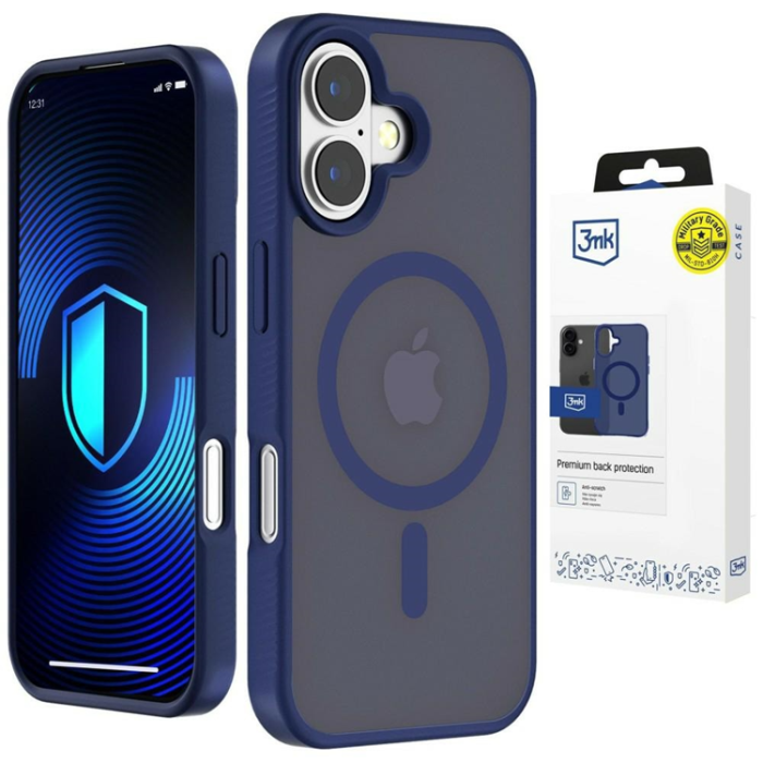 3MK - 3MK Mobilskal För iPhone 17 Magsafe Smoke - Blå