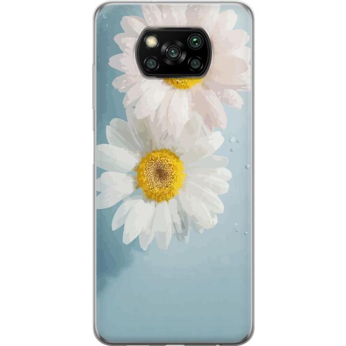 iSecrets - Mobilskal till Xiaomi Poco X3 NFC med Sommarblommor