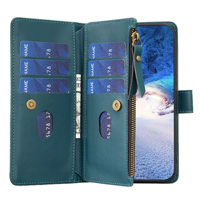 Taltech - Google Pixel 7A Plånboksfodral BF Style-19 - Grön
