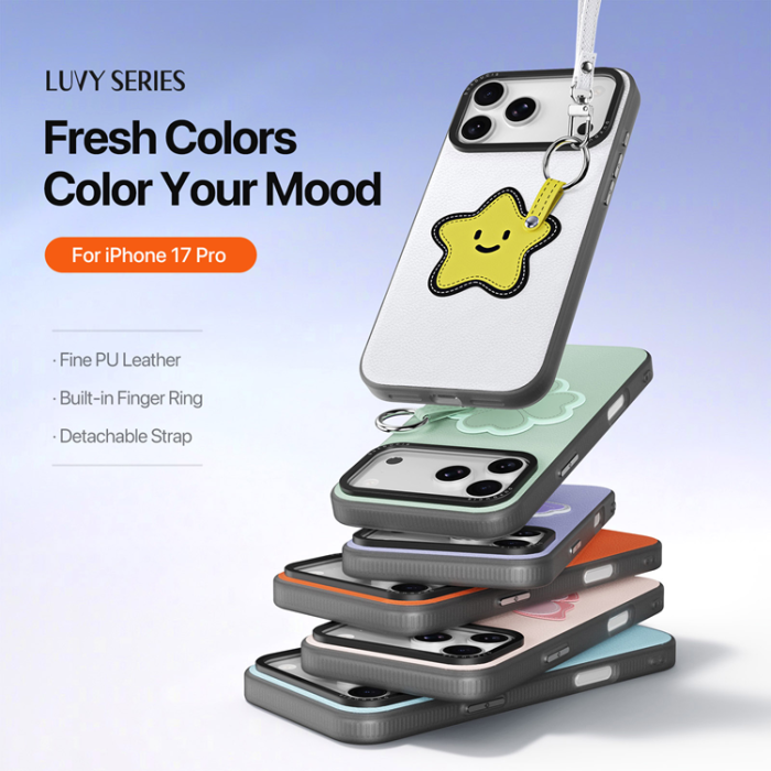 Dux Ducis - DUX DUCIS iPhone 17 Pro Mobilskal med Fingerring/Rem Luvy Series