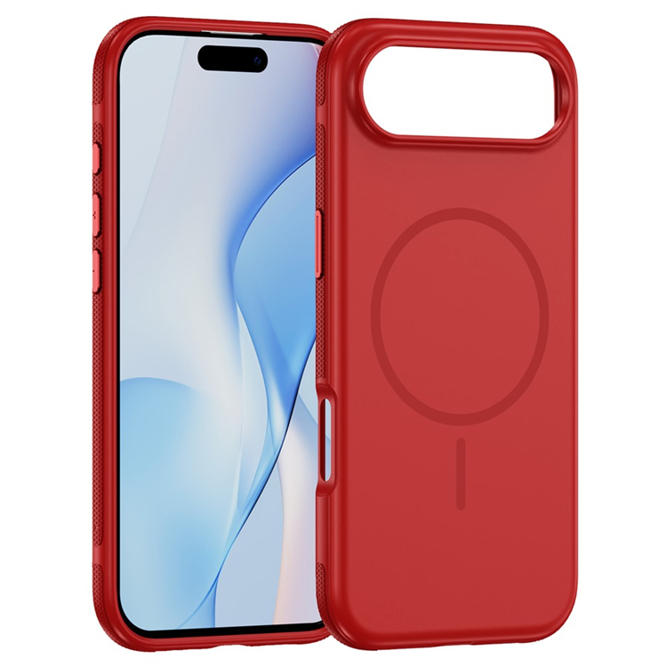 iPhone Air Mobilskal MagSafe PC + TPU Shockproof - Röd | 2353 | AlltMobil