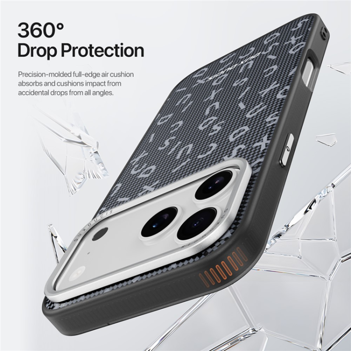 Dux Ducis - DUX DUCIS iPhone 17 Pro Mobiskal MagSafe Moro - Svart