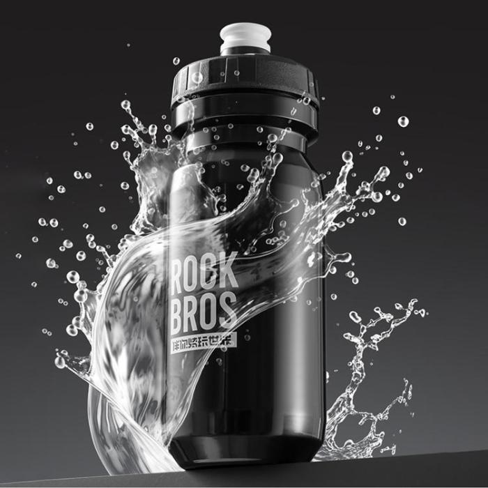 Rockbros - Rockbros Cykelflaska 600 ml 35210066001- Svart