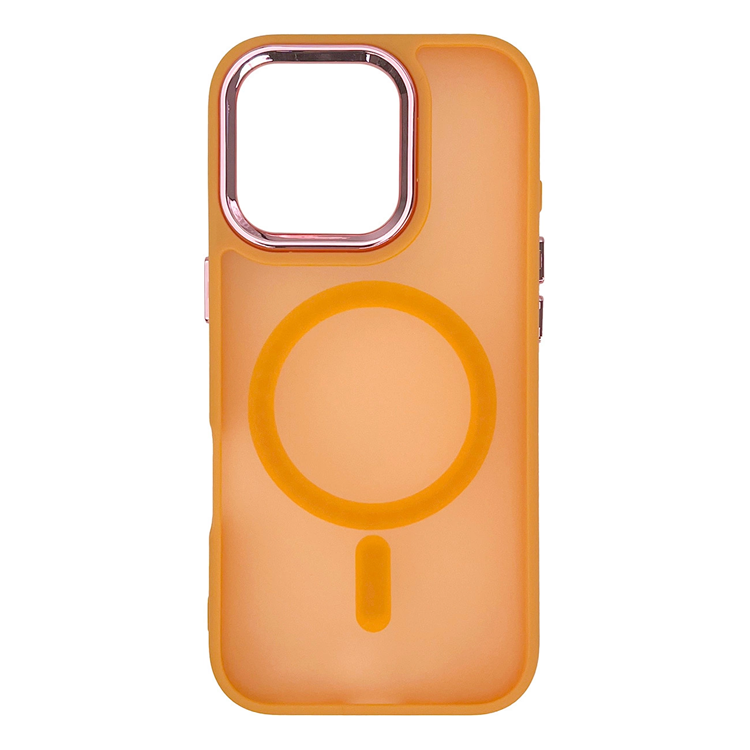 iPhone 16 Pro Mobilskal Magsafe Magnetic Collection - Orange | 2353 | AlltMobil