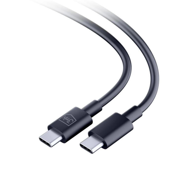 3MK - 3mK Hyper USB-C till USB-C kabel 100W 1.2m - Svart