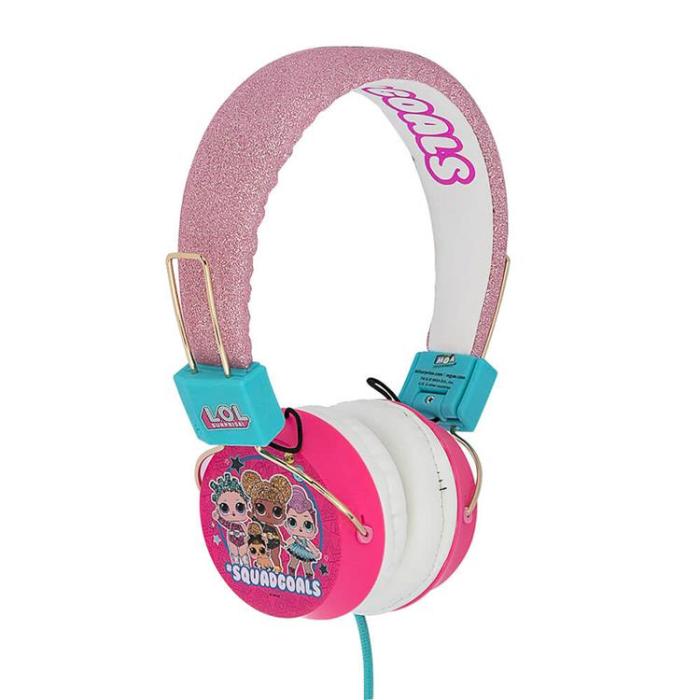 UTGATT1 - LOL Hörlurar On-Ear 100dB Squadgoals - Rosa