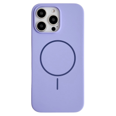 A-One Brand - iPhone 16 Pro Max Mobilskal MagSafe Silikon - Ljuslila