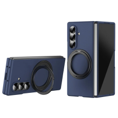 A-One Brand - Galaxy Z Fold7 5G Mobilskal Ring Kickstand H&aring;rd PC - Bl&aring;