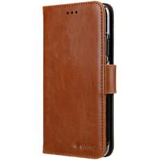 UTGATT4 - Melkco Walletcase iPhone 11 Pro - Brun
