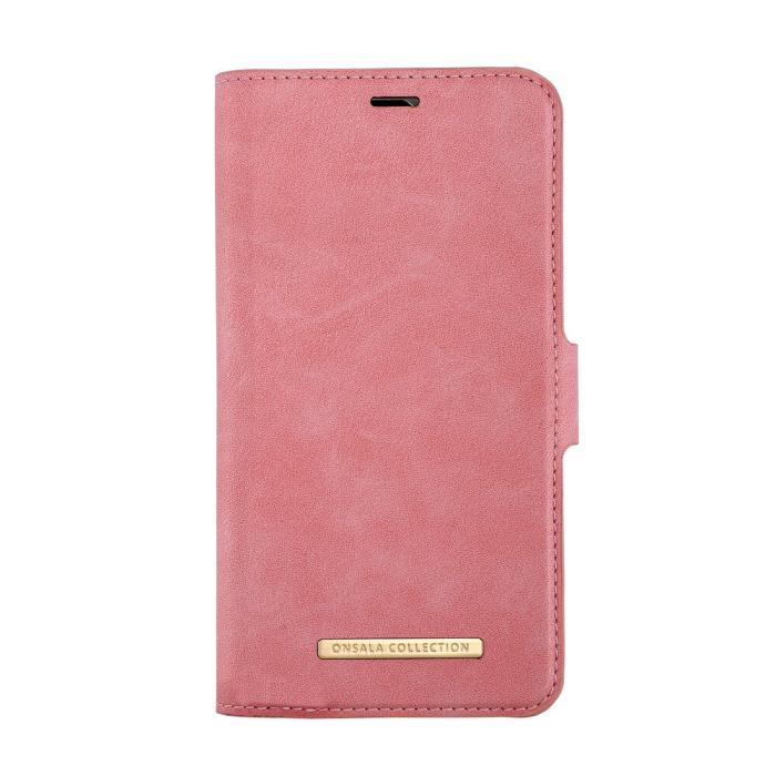 Onsala - Onsala iPhone 11 Plånboksfodral Saffiano - Rosa