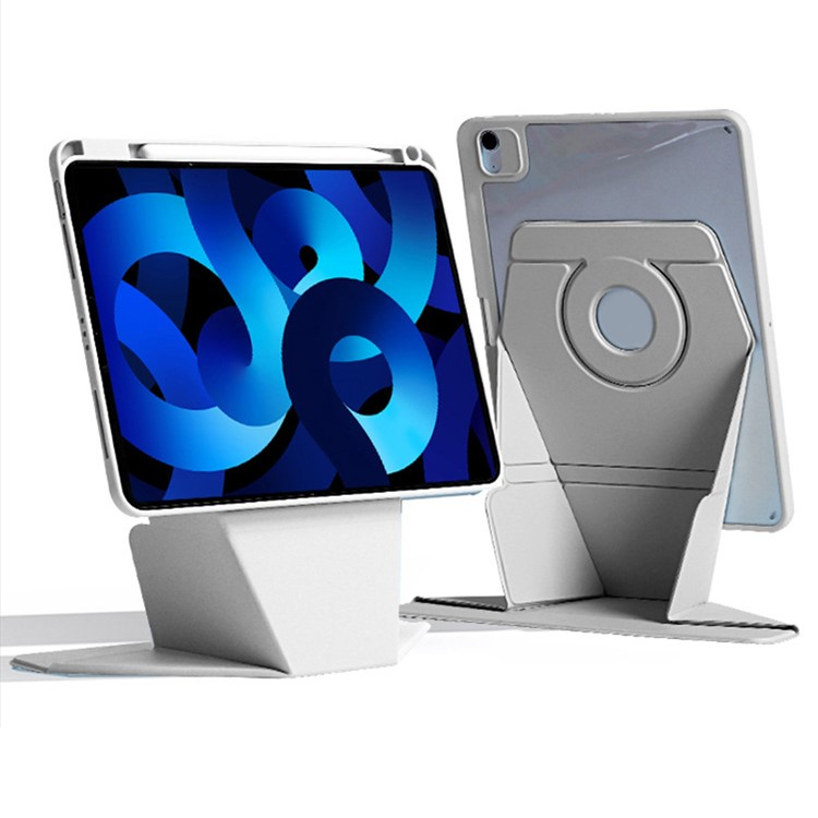 iPad Air 11""""(2025/2024) Fodral Rotate Magnetiskt Detachable - Grå | 2353 | AlltMobil