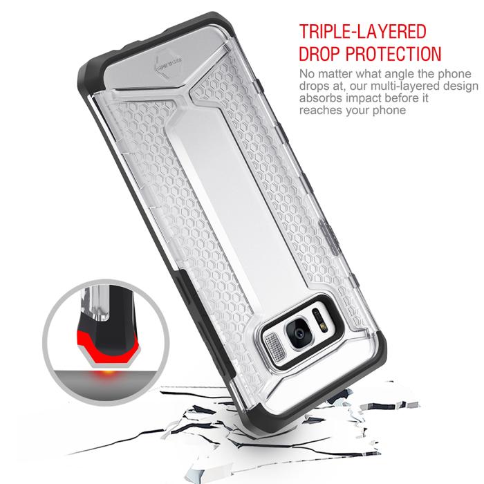 ItSkins - Itskins Octane Skal till Samsung Galaxy S8 - Clear