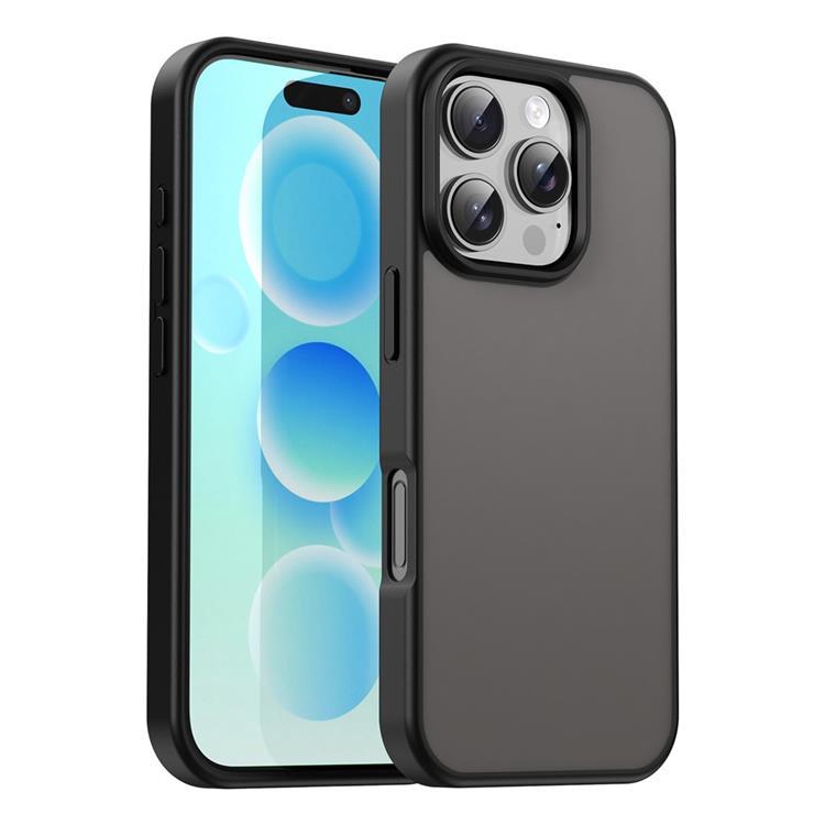 iPhone 16 Pro Max Mobilskal Skin Touch Matte (Svart) | 2353 | AlltMobil