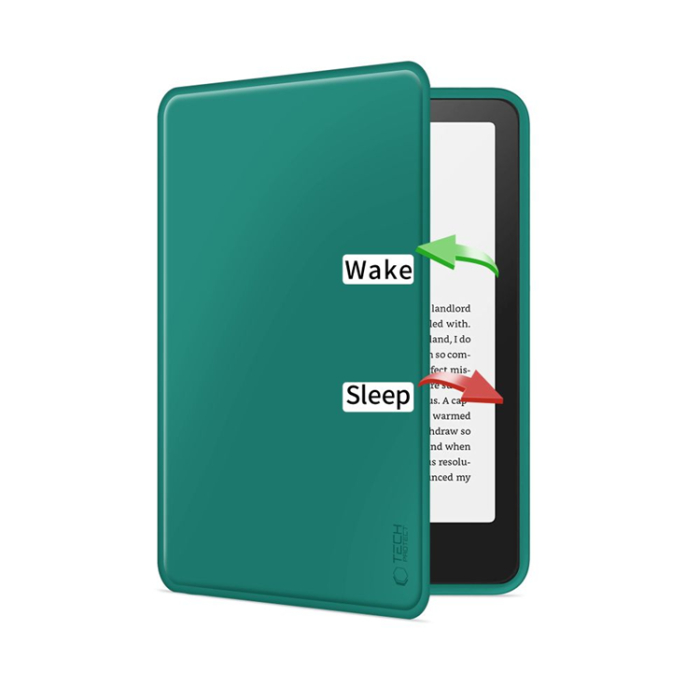 Tech-Protect - Tech-Protect Smartcase Kindle Paperwhite 6 Fodral - Grön