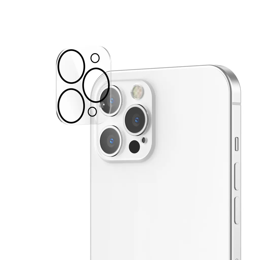 SiGN iPhone 12 Pro Max Kameralinsskydd i Härdat Glas - Transparent | 5468 | AlltMobil