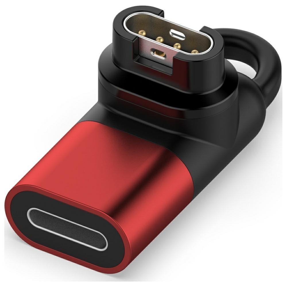 Beline Lightning Adapter till Garmin Watches - Röd