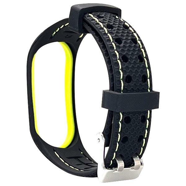 Beline Mi Band 3/4 Armband Sport - Svart/Lime