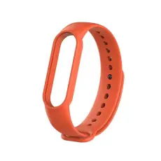 Beline - Beline Mi Band 3/4 Armband Silikon - Orange