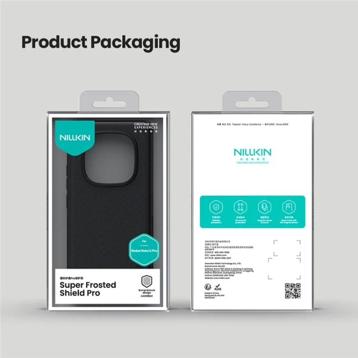 Nillkin - Nillkin Xiaomi Redmi Note 14 Pro 5G Mobilskal Frosted Shield
