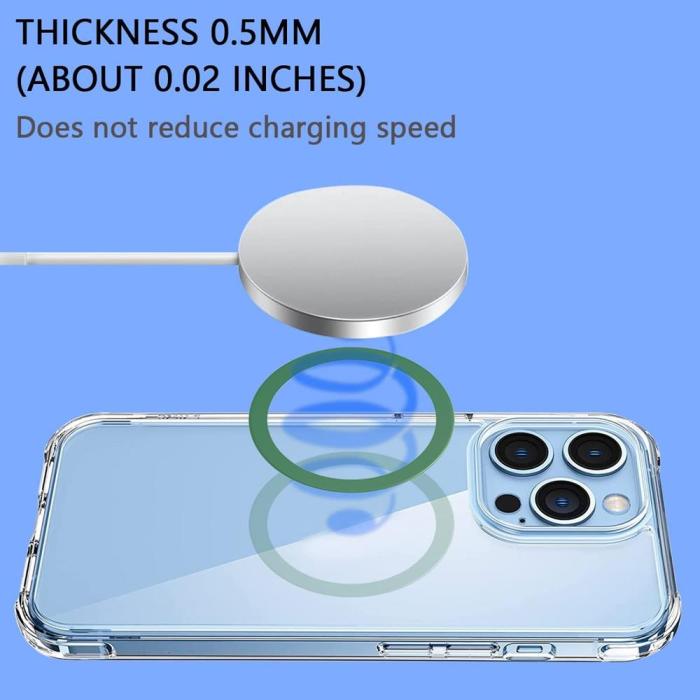 Boom of Sweden - [6in1] BOOM iPhone 14 Pro Skal - Kameralinsskydd - Härdat Glas - MagSafe Ring