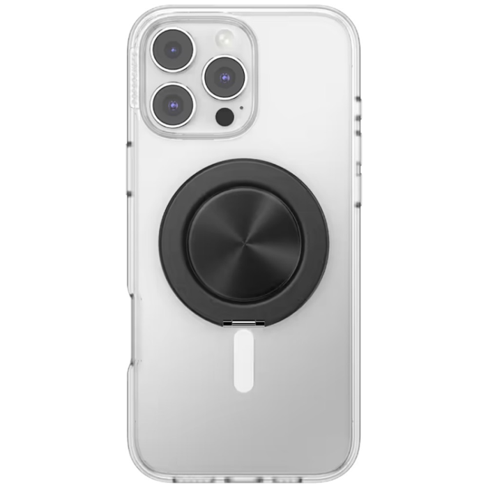 PopSockets - PopSockets MagSafe Popuphållare och Stativ Aluminium Radial - Svart